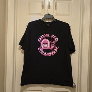 Eskimo Joe's black short sleeve Hanes Brand Heavyweight t shirt size 2XL